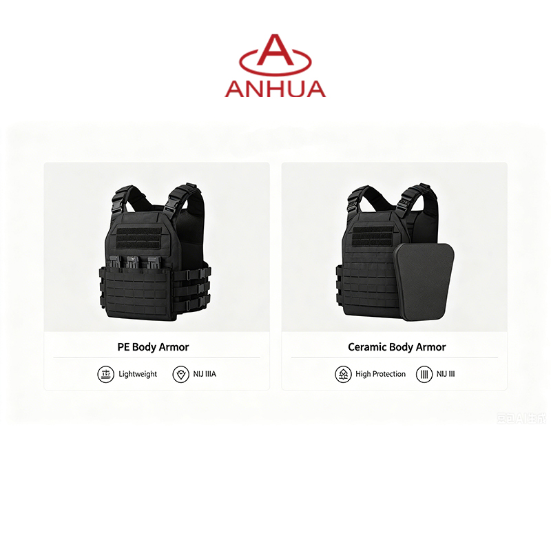 Ceramic Body Armor vs PE Body Armor